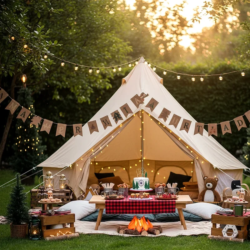 Camping Birthday Ideas