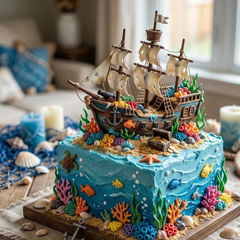 Under the Sea Birthday Cake Ideas
