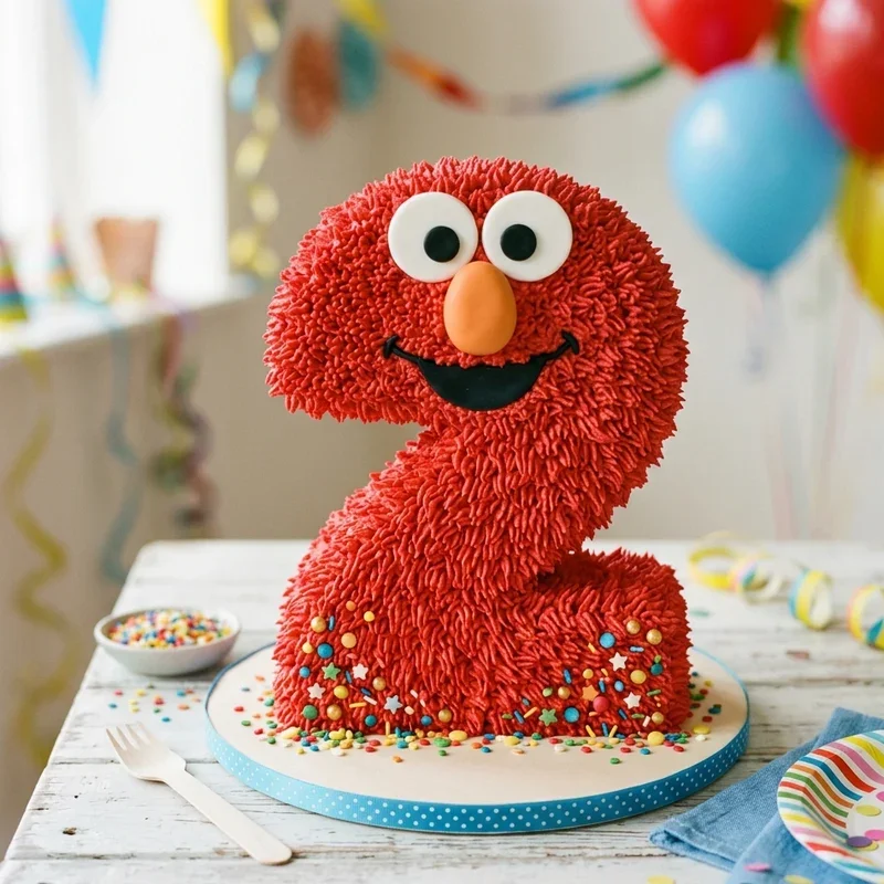 Elmo Birthday Cake Ideas