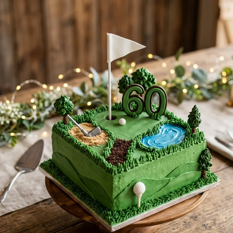 60th Birthday Cake Ideas for Men