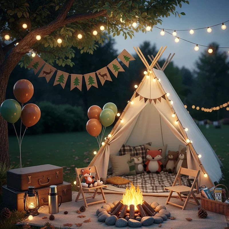 Camping Birthday Ideas