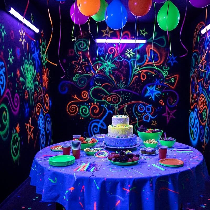 Neon Birthday Party Ideas