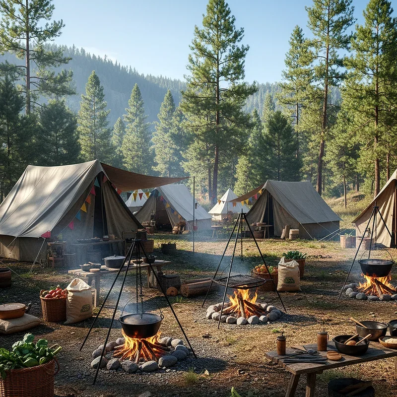 Camping Birthday Ideas