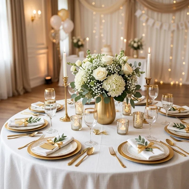 Birthday Party Table Setup Ideas