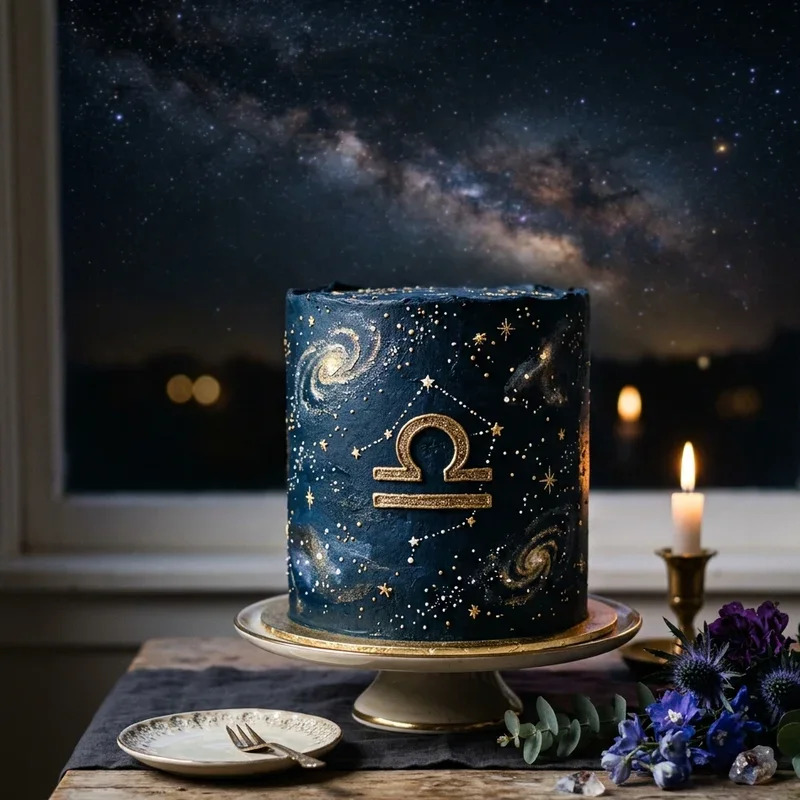 Libra Birthday Cake Ideas
