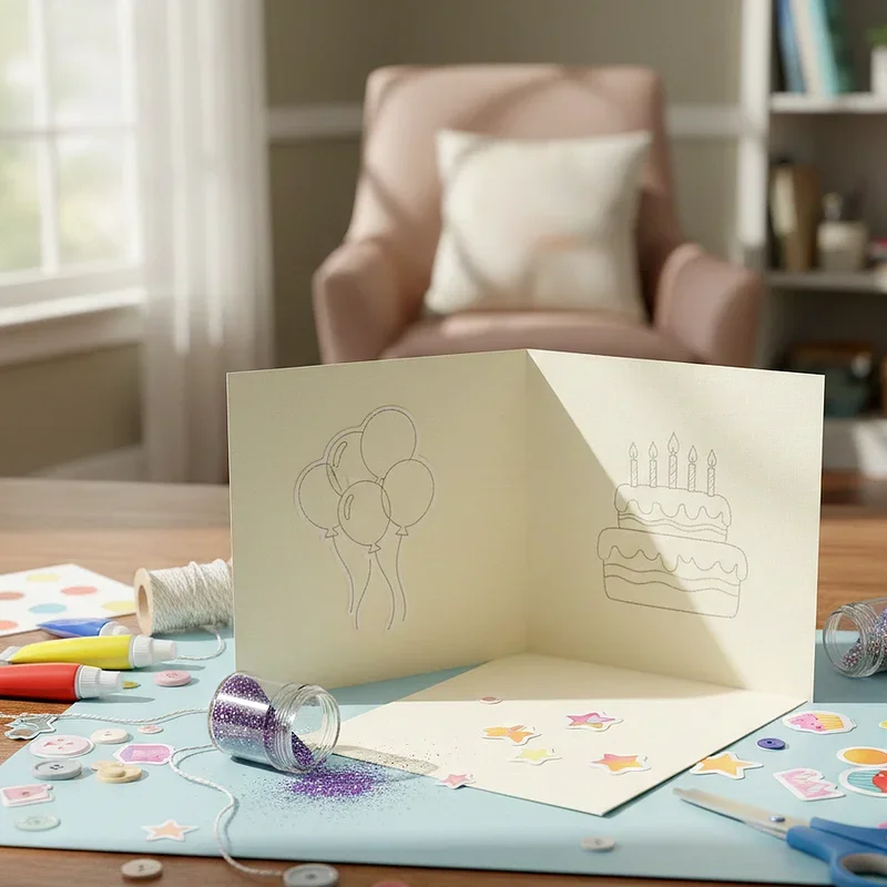 How to Decorate a Birthday Card