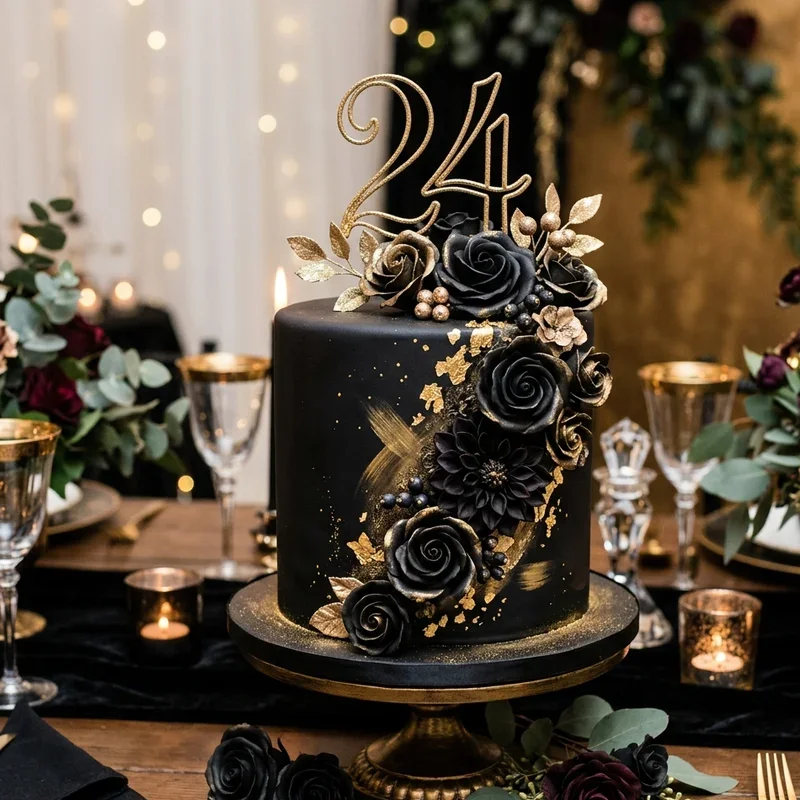 24th Birthday Cake Ideas