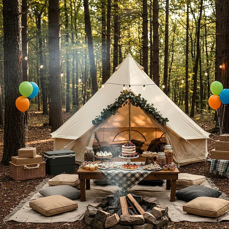 15 Camping Birthday Party Idea for Adults With Outdoor Vibes