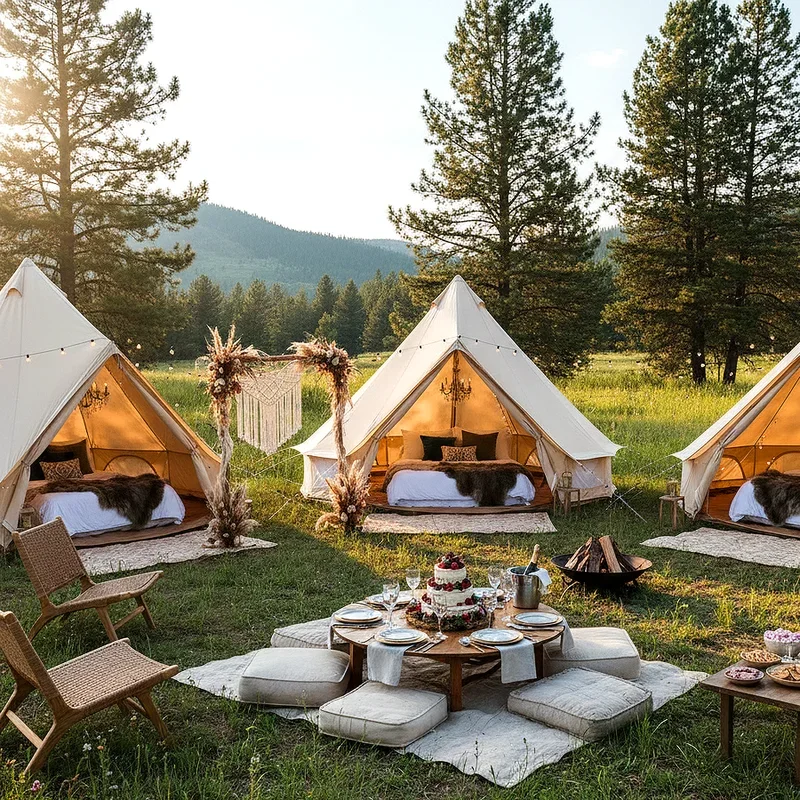 Camping Birthday Party Ideas for Adults