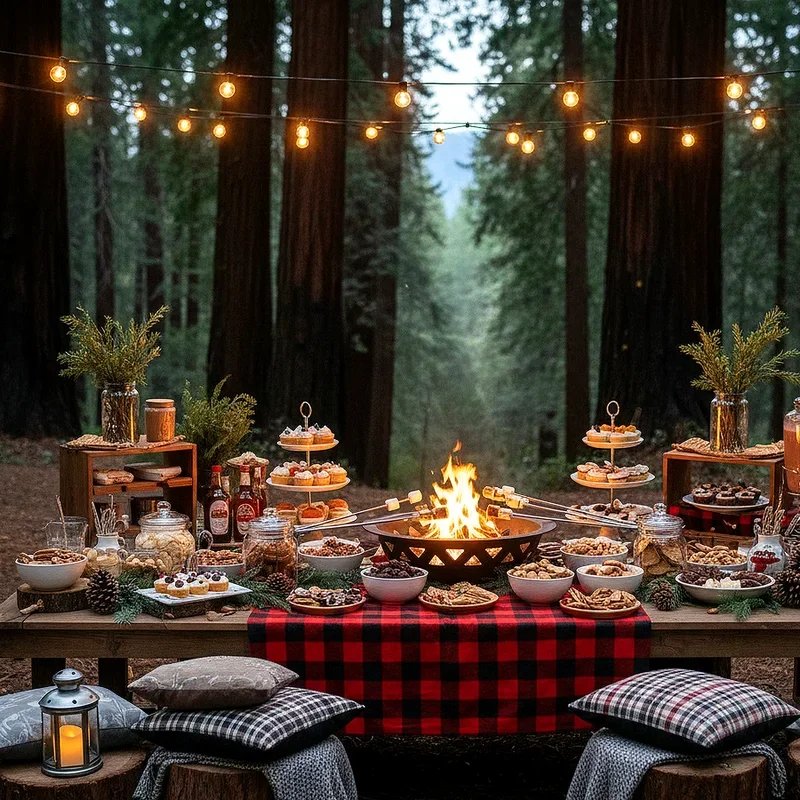 Camping Birthday Party Ideas for Adults