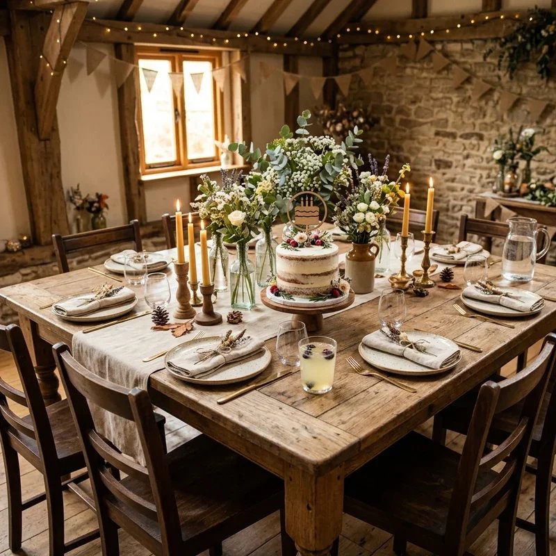 Birthday Party Table Setup Ideas