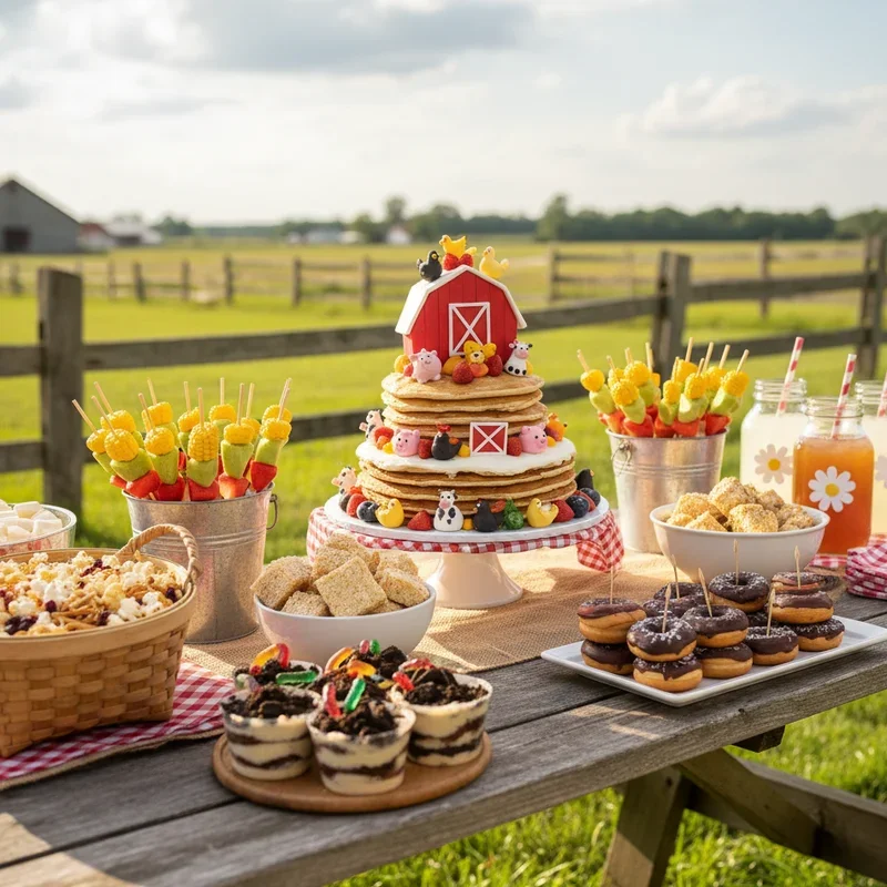 15 Farm Birthday Party Food Ideas for a Cute Farm Theme