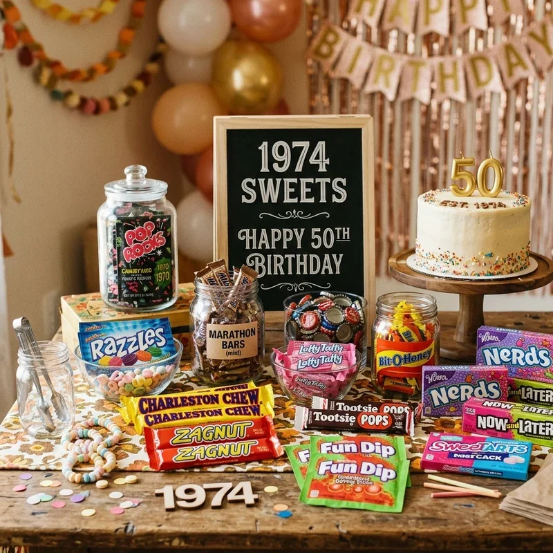 50th Birthday Dessert Ideas