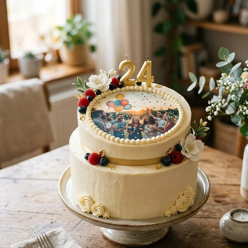 24th Birthday Cake Ideas