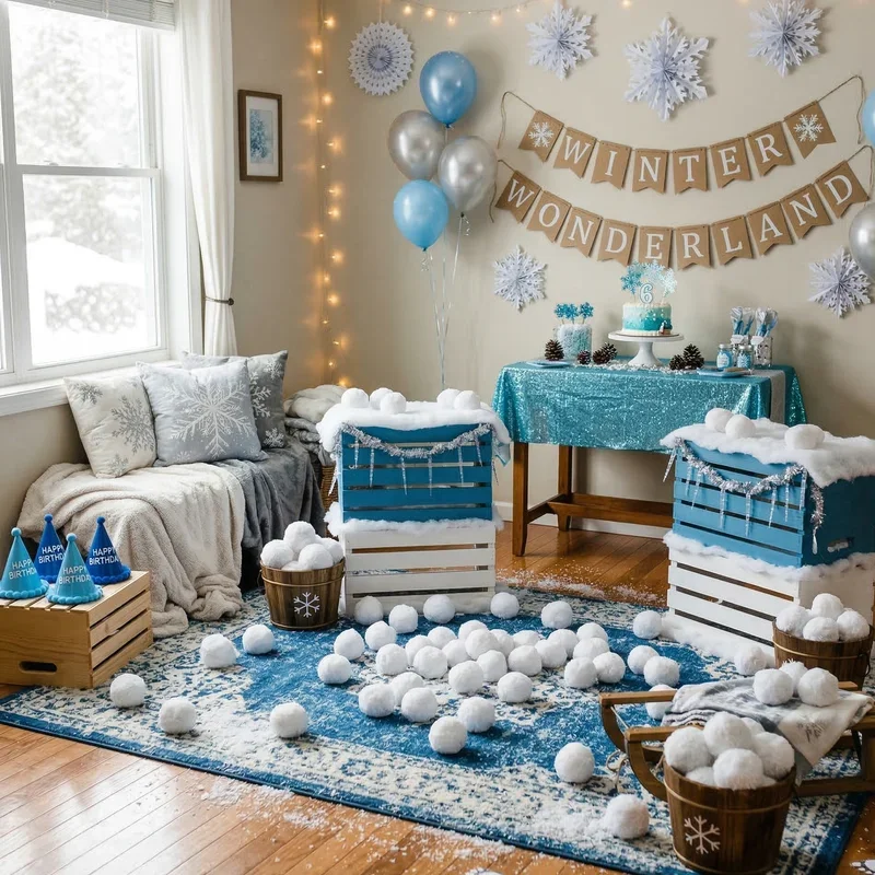 Winter Birthday Party Ideas for 6 Year Olds