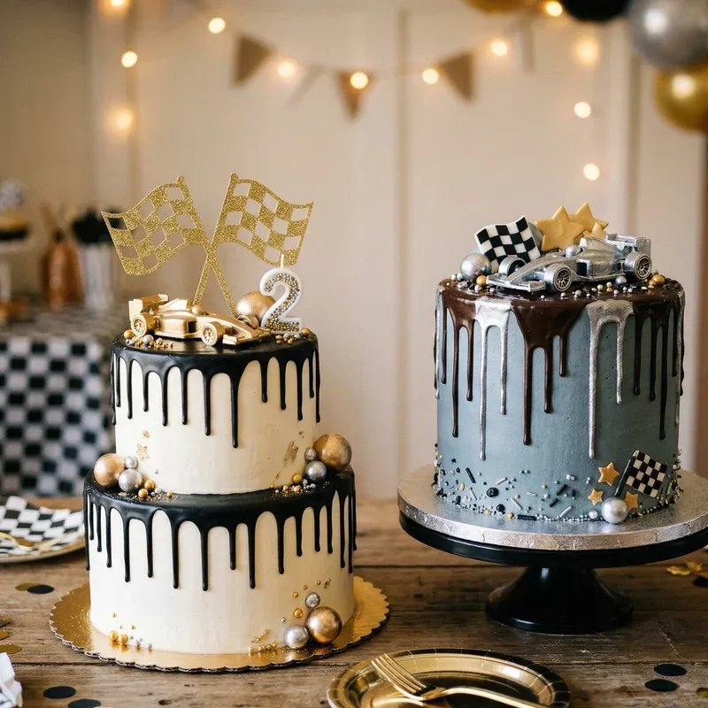 Two Fast Birthday Cake Ideas