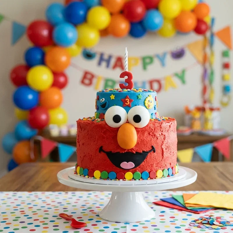 15 Elmo Birthday Cake Ideas to Make Your Party Extra Cute