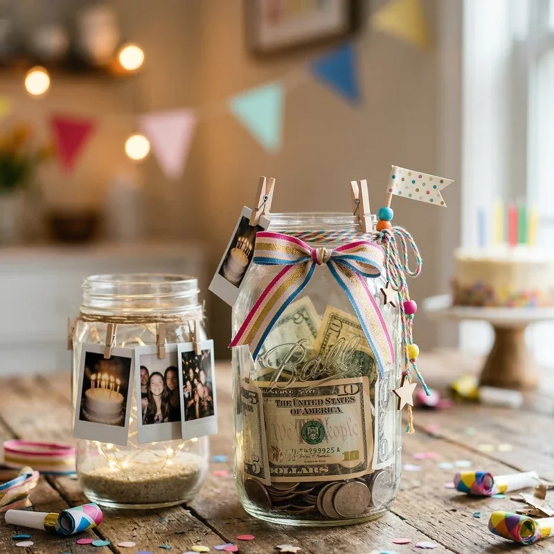 Birthday Tip Jar Ideas