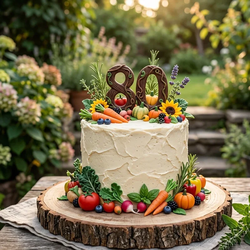 80th Birthday Cake Ideas for Dad