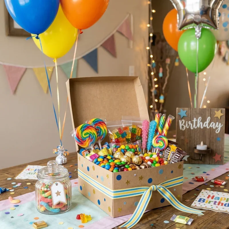 Birthday Candy Box Ideas