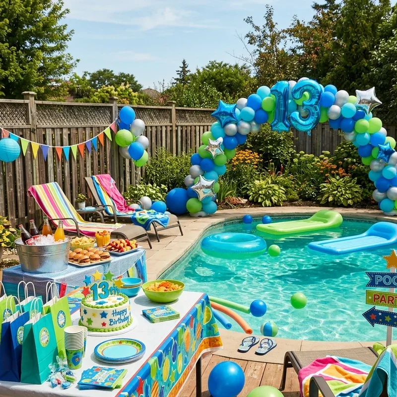 13th Boy Birthday Party Ideas