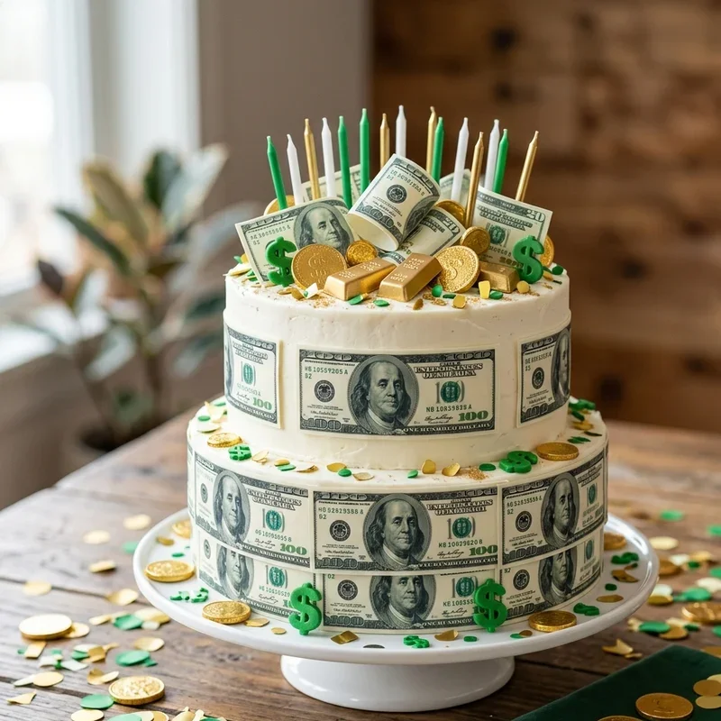 Money Cake Ideas for Birthday