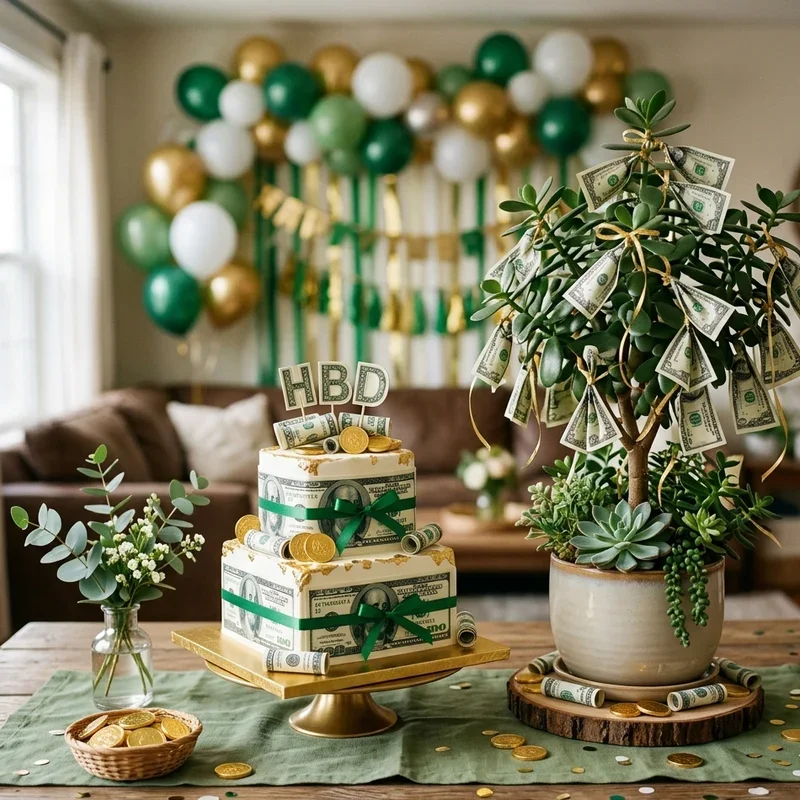 Money Cake Ideas for Birthday