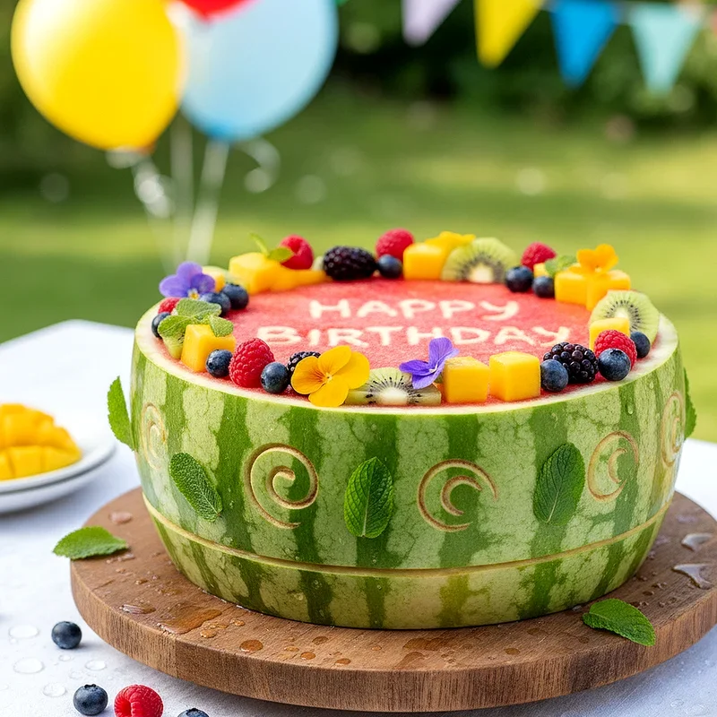 Birthday Fruit Ideas