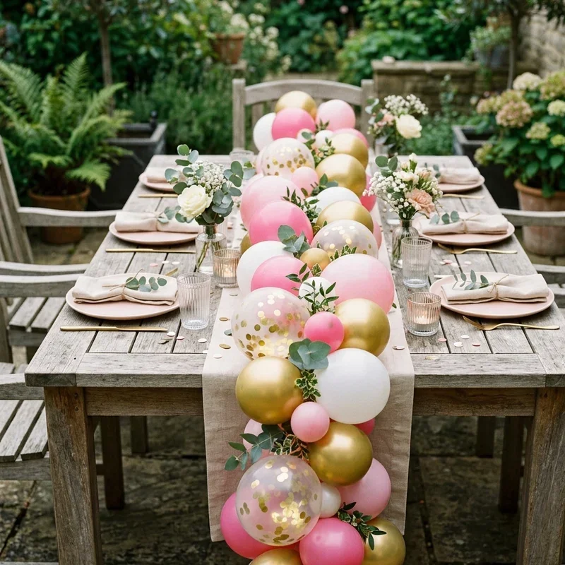 Birthday Party Table Setup Ideas