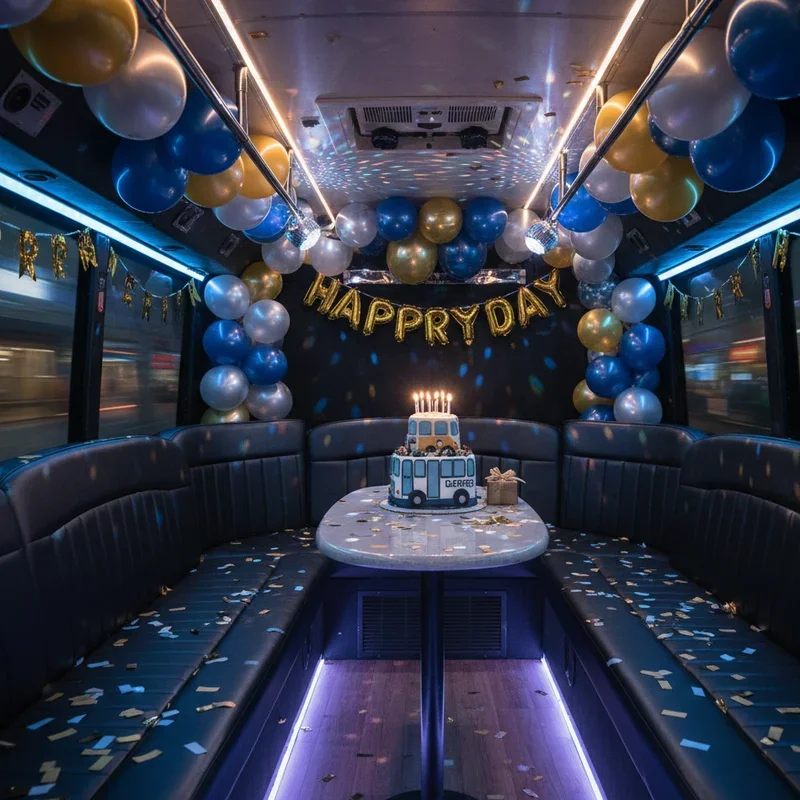 Party Bus Birthday Ideas