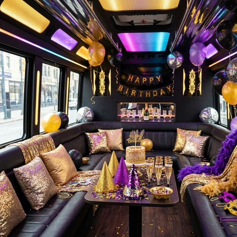 Party Bus Birthday Ideas