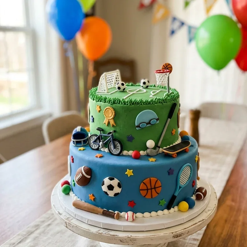 15 Sport Birthday Cake Ideas for Fun and Themed Celebrations