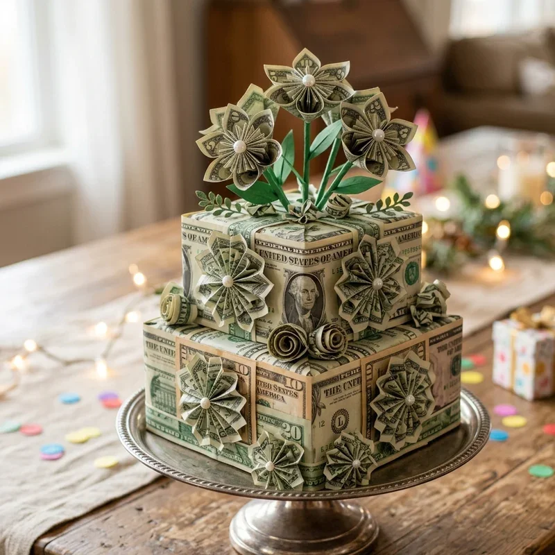 Money Cake Ideas for Birthday