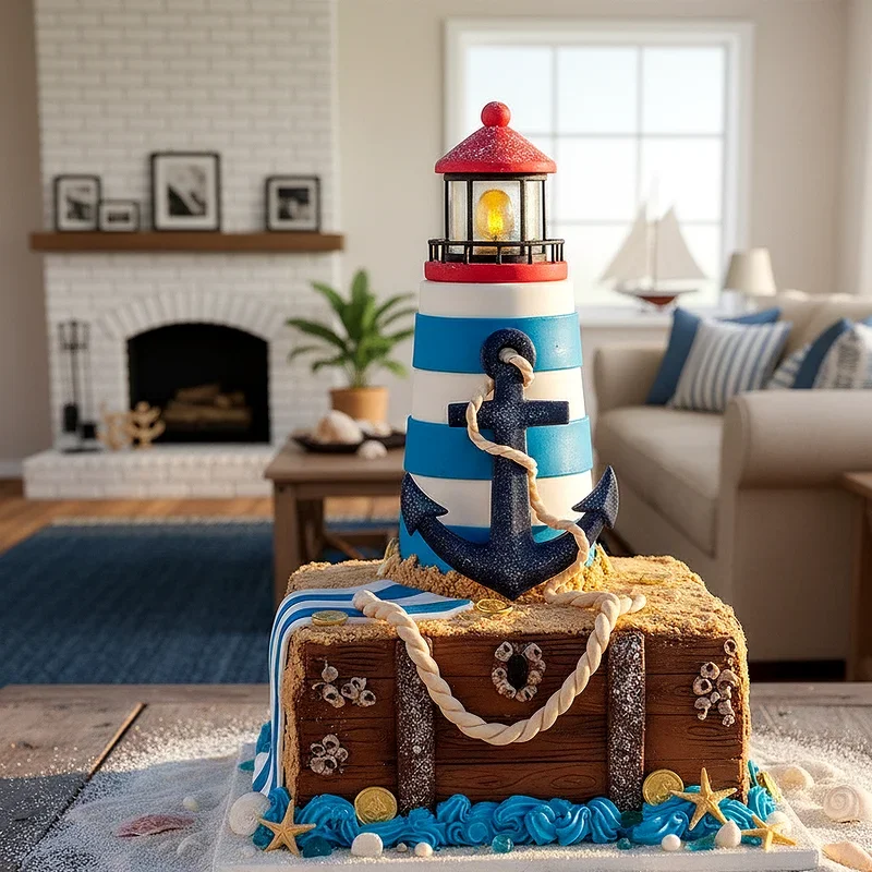 Beach Birthday Cake Ideas