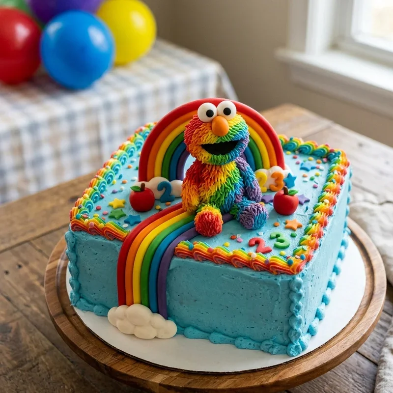 Elmo Birthday Cake Ideas