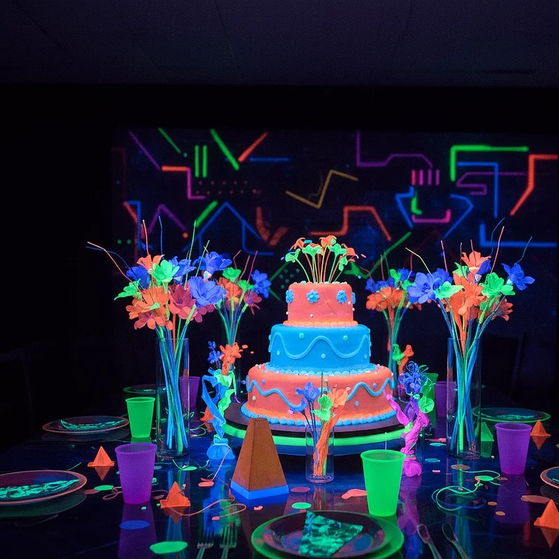 Neon Birthday Party Ideas