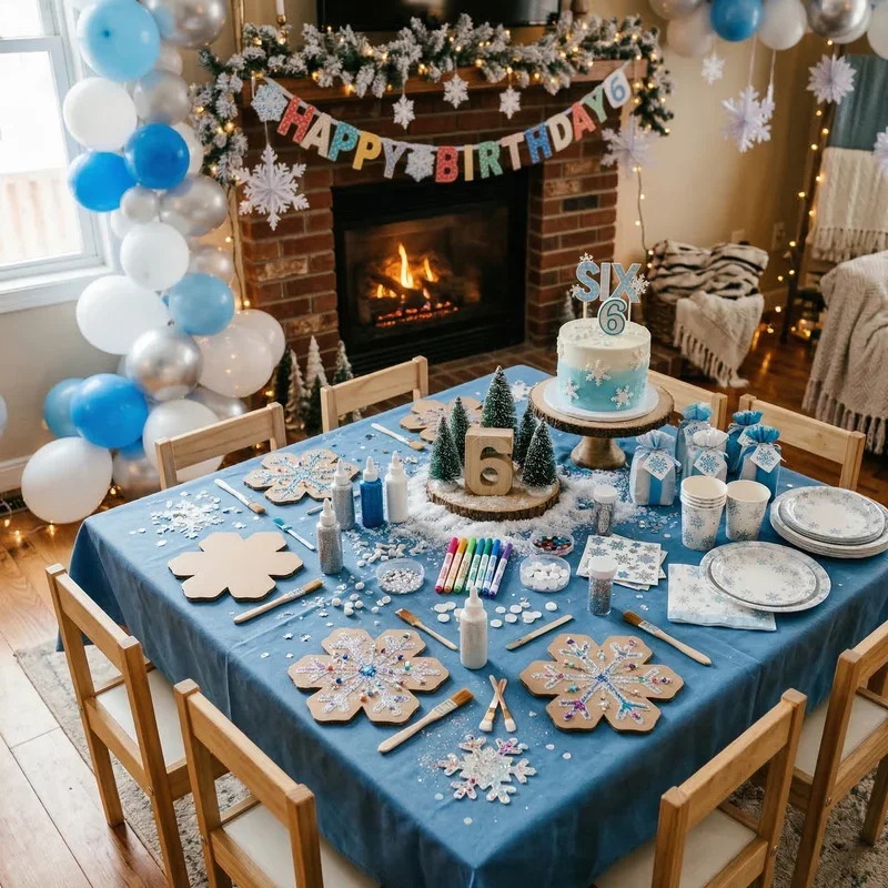 Winter Birthday Party Ideas for 6 Year Olds