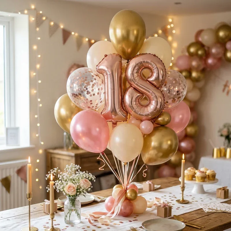18th Birthday Balloon Ideas