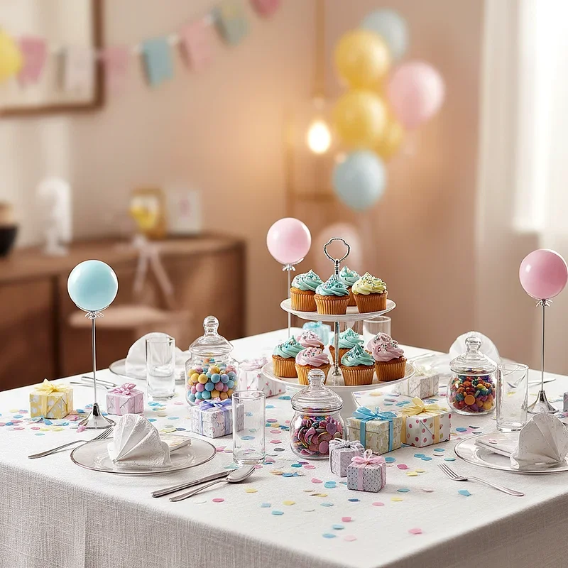 Birthday Table Decorations Ideas