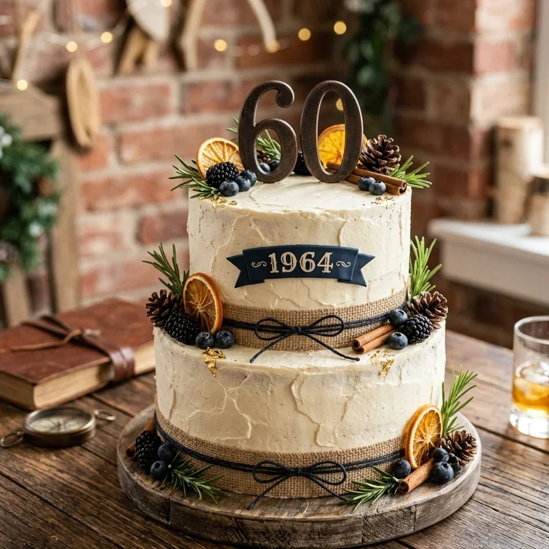 60th Birthday Cake Ideas for Men