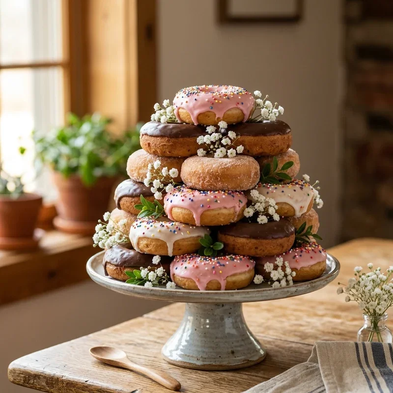 Donut Birthday Cake Ideas