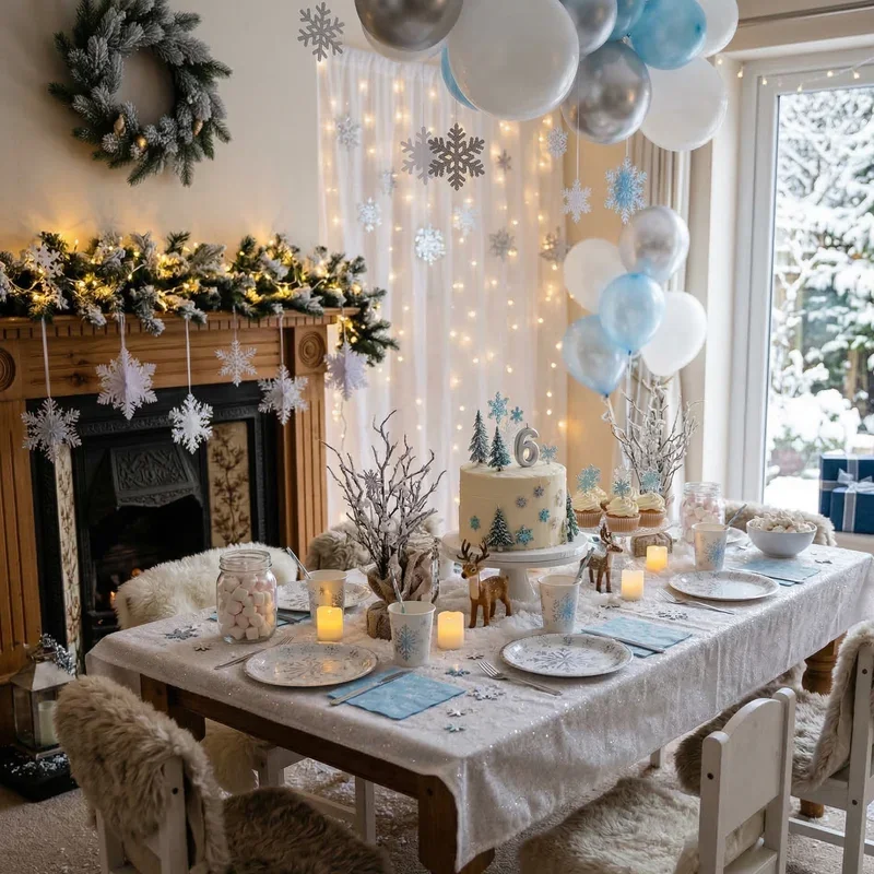 Winter Birthday Party Ideas for 6 Year Olds