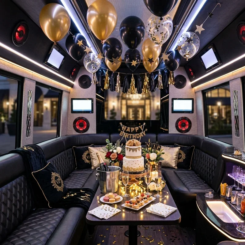 Party Bus Birthday Ideas