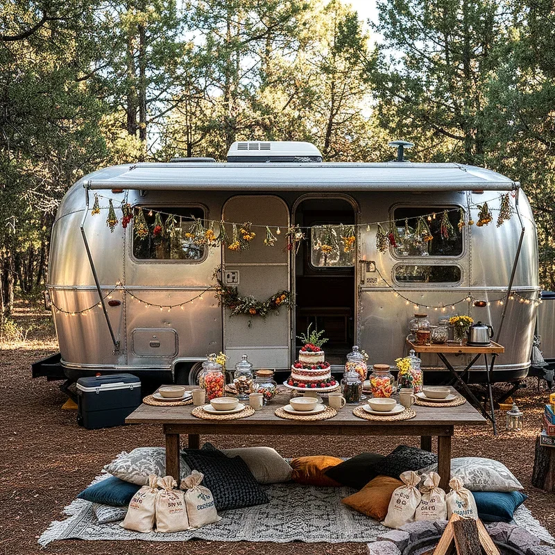 Camping Birthday Party Ideas for Adults