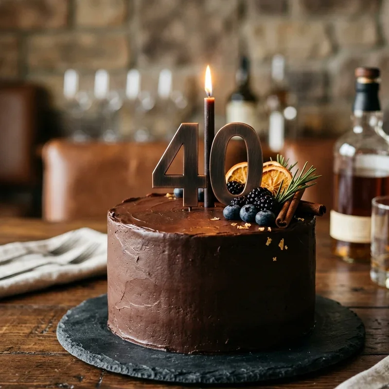 40th Birthday Cake Ideas for Men