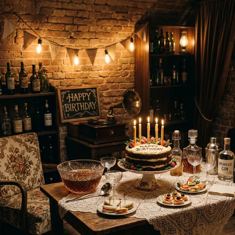 Vintage Birthday Party Ideas