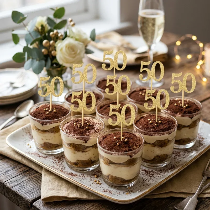 50th Birthday Dessert Ideas