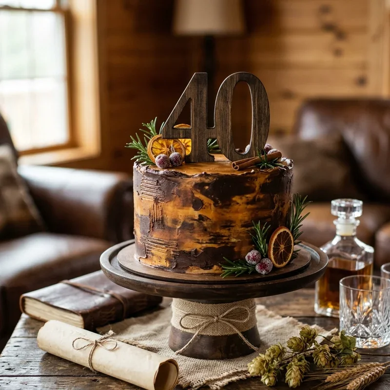 40th Birthday Cake Ideas for Men