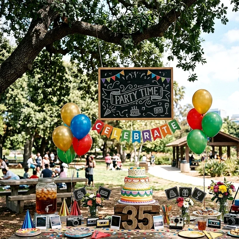 35th Birthday Theme Ideas