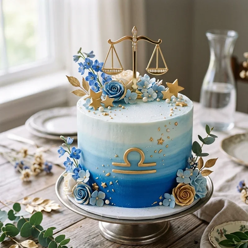 Libra Birthday Cake Ideas